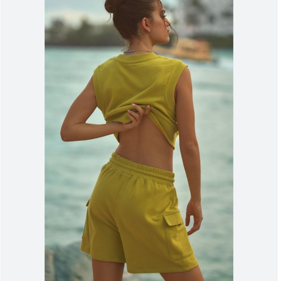 Brand New Daily Practice by Anthropologie Cargo Shorts - Picture 2 of 4